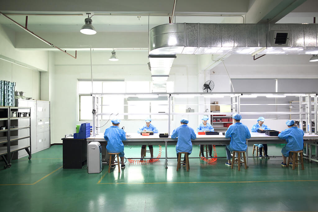 Hearing aid factory manufacturing capabilities